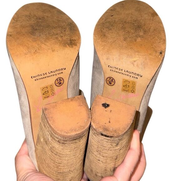 Chinese Laundry Kristin Cavallari Women's Laurel Peep Toe Bootie Size 7.5 - Picture 12 of 13